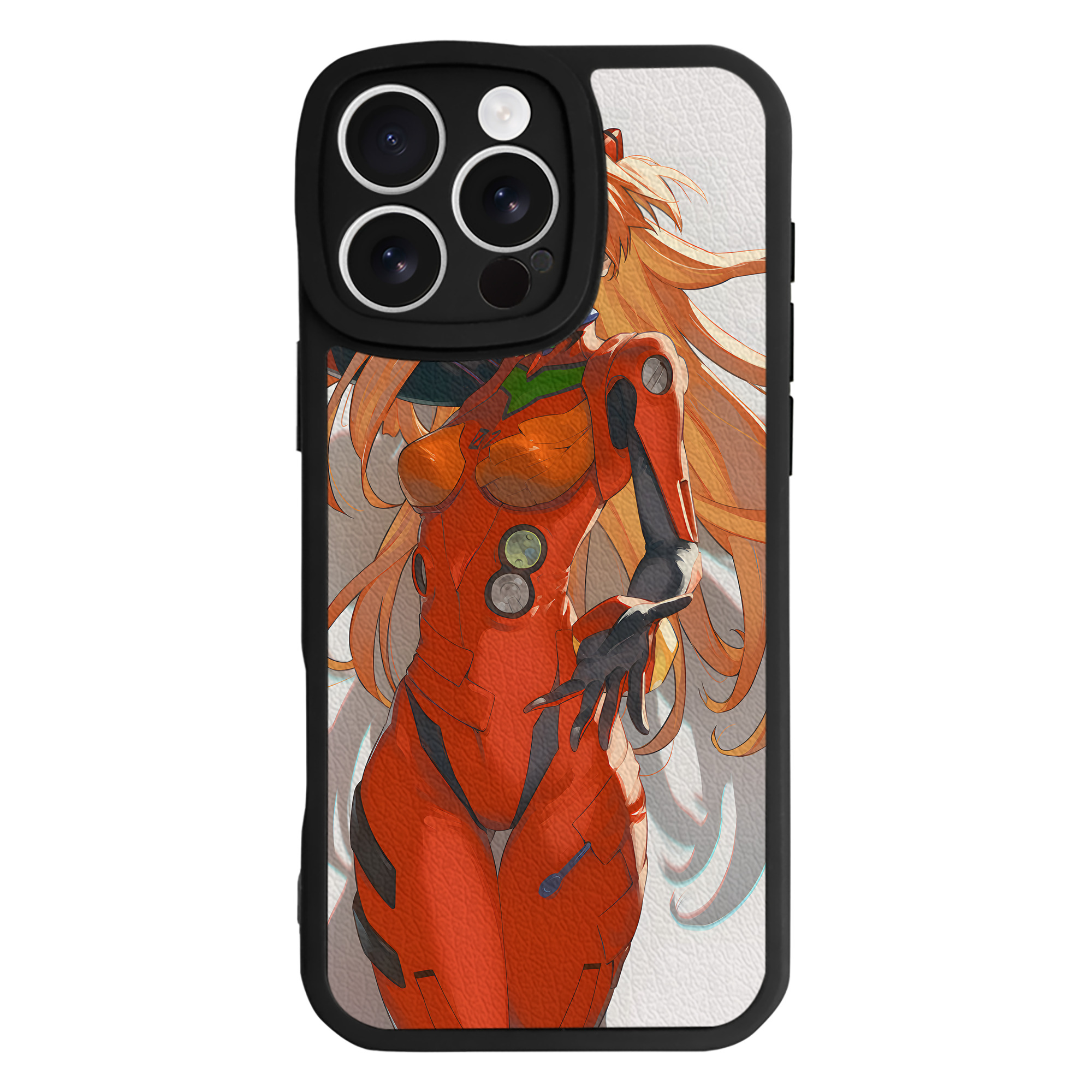 （画像用） EVA 新世紀エヴァンゲリオン 【iPhone 16シリーズ対応】シリコンスマホケース（レザー調） 材質：シリコン